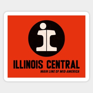 Illinois Central Railroad The Main Line of Mid-America Magnet